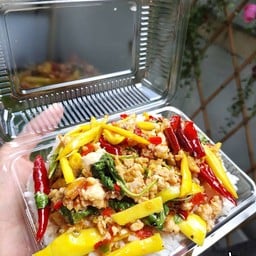 ข้าวกระเพาะไก่ใส่หน่อไม้
