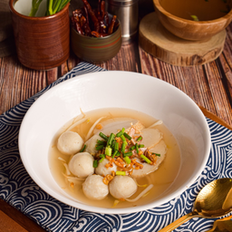 เกาเหลา ลูกชิ้นปลา