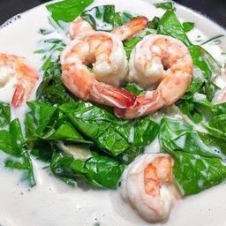 ใบเหลียงต้มกะทิกุ้ง