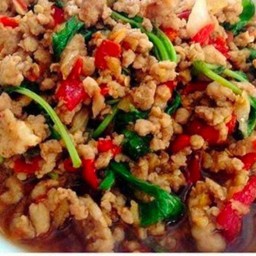 ข้าวกระเพราหมู