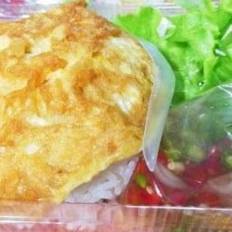 น้ำมนต์ แซลมอนย่าง&หมึกย่าง