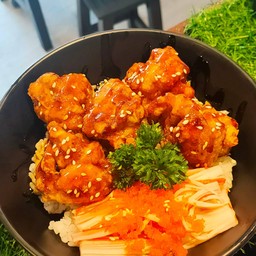 ข้าวไก่คาราเกะ