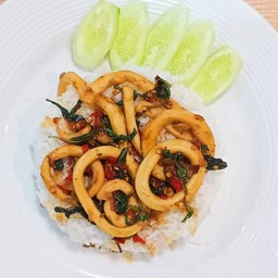 กะเพรา&สปาเก็ตตี้ บ้านสวน ดอนแก้ว