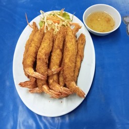 กุ้งชุบแป้งทอด