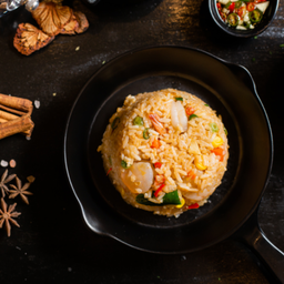 Dข้าวผัดมันกุ้ง