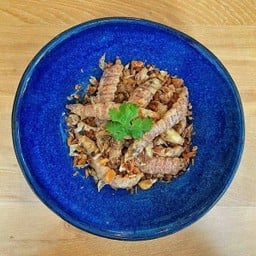 กั้งทอดกระเทียม