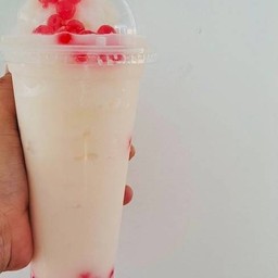 ลิ้นจี่สมูทตี้โยเกิร์ตเยลลี่