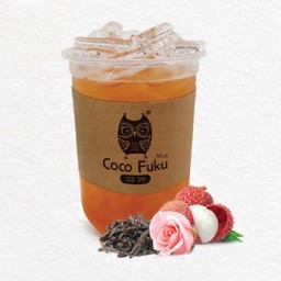 Rose Tea Lychee ชากุหลาบ ลิ้นจี่
