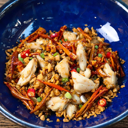 ปูคั่วกรอบพริกเกลือ