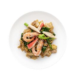 [ร้านราดหน้าเจ๊รัตน์] ผัดซีอิ้วทะเล