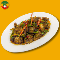 ผัดเผ็ดกบ (กับข้าว)