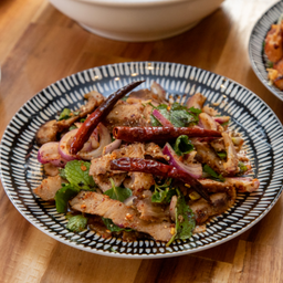 ข้าว น้ำตกคอหมู