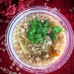 เกี่ยมบ๊วยหมูสับ