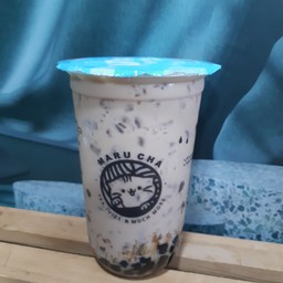 ชานมไต้หวัน+ไข่มุกดำ2แก้ว