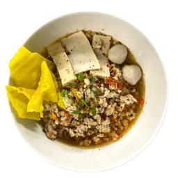 ก๋วยเตี๋ยวต้มยำหมูบะช่อ