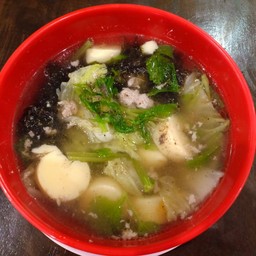 แกงจืดเต้าหู้หมูสับ