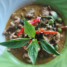 แกงเขียวหวาน(กับข้าว)