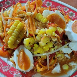 ตำข้าวโพดไทย