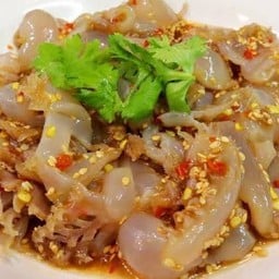 ยำแมงกระพรุนน้ำมันงา