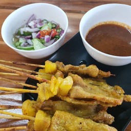 หมูสะเต๊ะชุดเล็ก