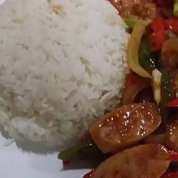 ผัดพริกเผาไก่.....