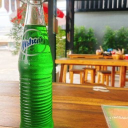 น้ำเขียวแฟนต้า+แยกน้ำแข็งแก้ว 22Oz