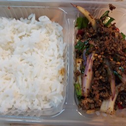 ข้าวลาบเหนือคั่ว