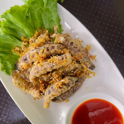 กั้งทอดกะเทียม