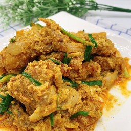 ปูนิ่ม ผัดผงกะหรี่