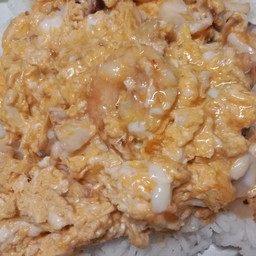 ข้าวไข่เจียวหมูสับ