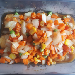 Vegetarian Tofu with Mixed Vegetables