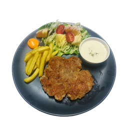 สเต็กหมูบด