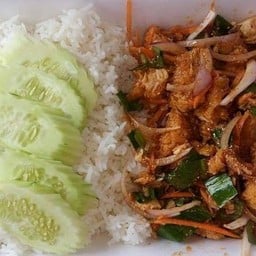 ไก่ยำขั้นเทพ - หลัง มข.