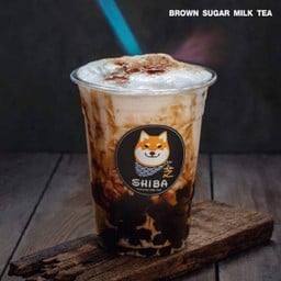 ชานมพ่นไฟ (Brown Sugar milk tea)
