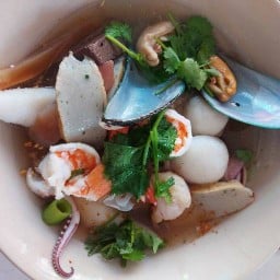 ก๋วยเตี๋ยวทะเลเดือด ก๋วยเตี๋ยวปลา