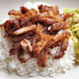 ข้าวหมูกรอบ