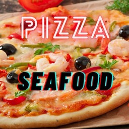 พิซซ่าหน้าซีฟู้ดเพสโต้