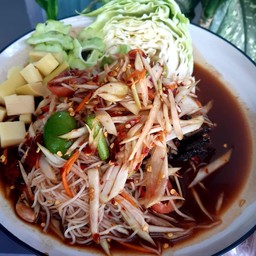 ตำซั่วขนมจีน