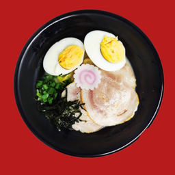 ราเมงซุปกระดูกหมูเบคอน