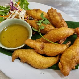 กุ้งชุบแป้งทอด
