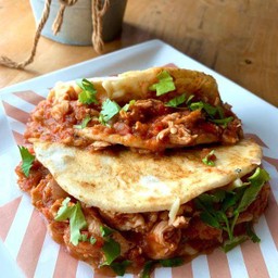 ทาโก้ไก่(chicken tacos )