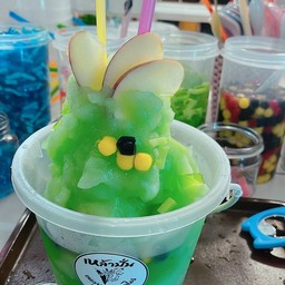 แอปเปิ้ลเขียวปั่น ถัง มีช๊อต