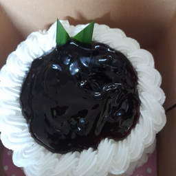 เค้กบลูเบอรี่ครีมสดครึ่งปอนด์