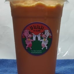 นมสดชาเย็นปั่น