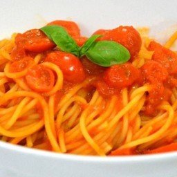 Spaghetti Fresh Tomato