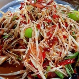 ตำโจ๊ะโจ๊ะ(เผ็ดมาก)ไม่ทานเผ็ดให้สั่งเมนูอื่นที่คล้ายกัน