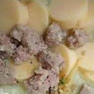 โจ๊กเต้าหู้ไข่หมูสับ