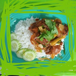 ข้าวเนื้อแดง