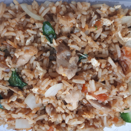 Fried Rice with Chicken (Traditional Style)