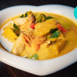 แกงเขียวหวานฟักทอง